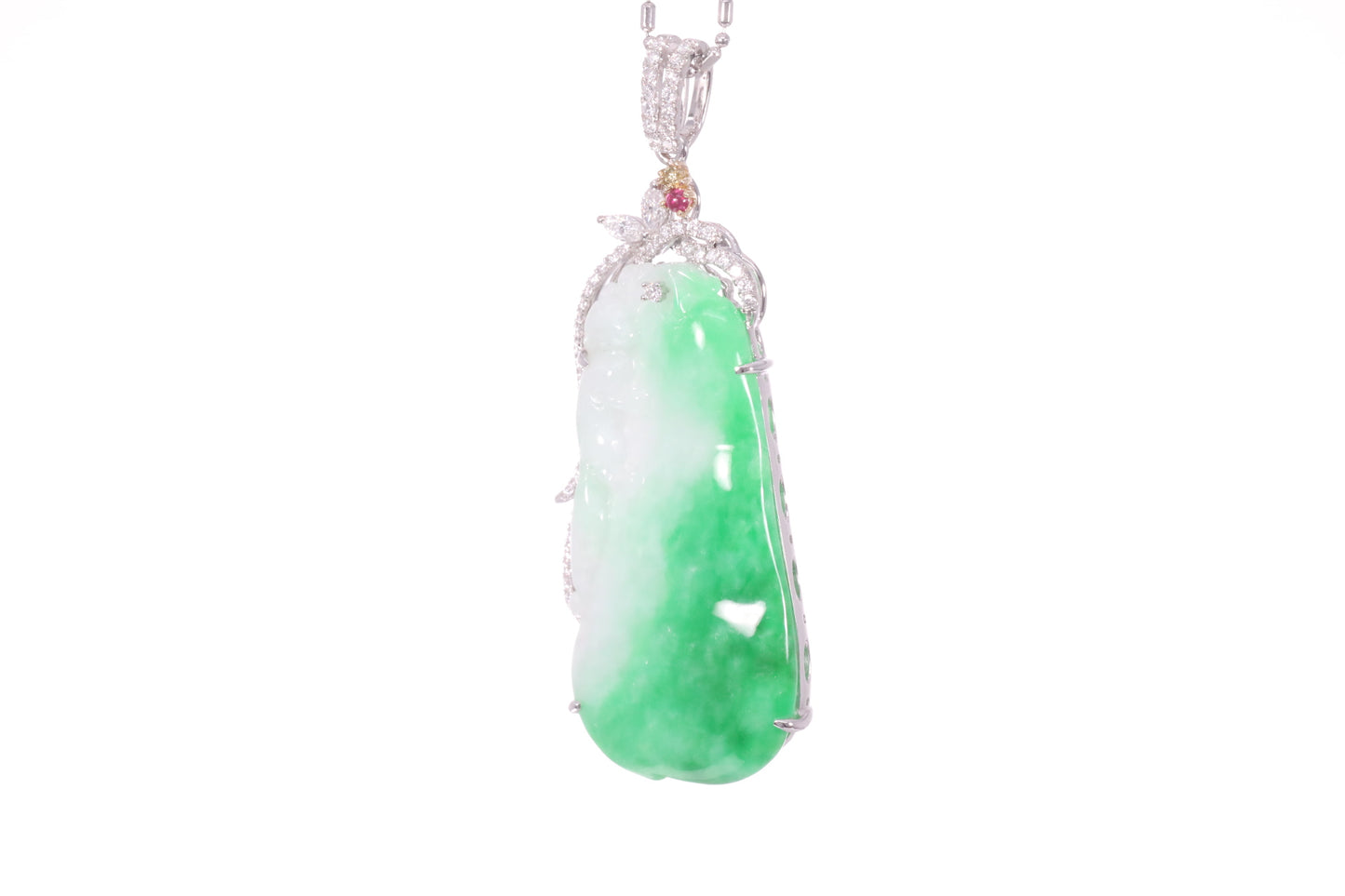 Jadeite Gourd Pendant