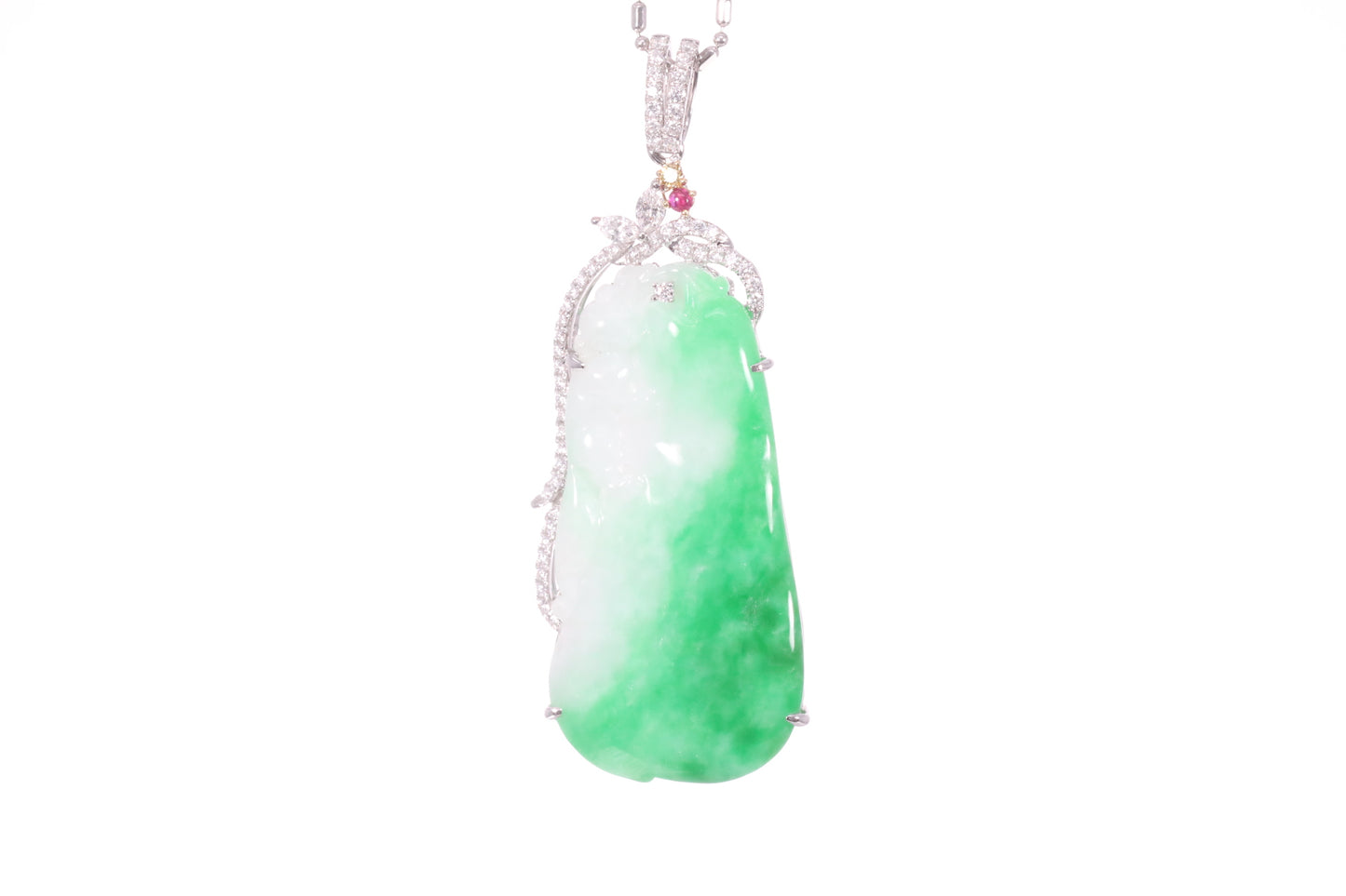 Jadeite Gourd Pendant