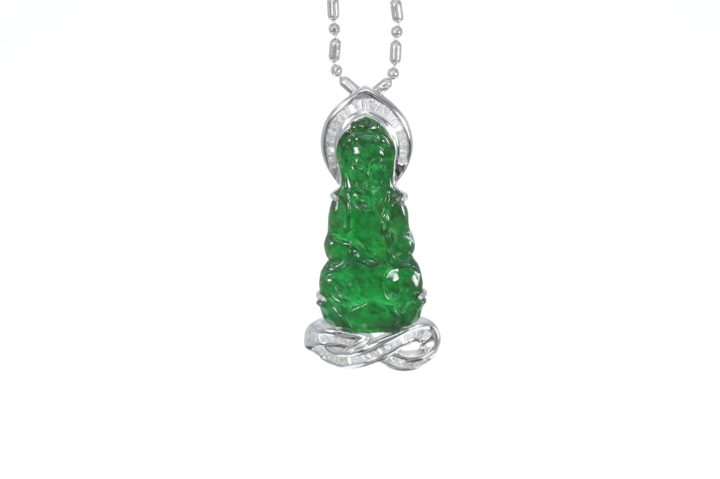 Jadeite Guan Yin