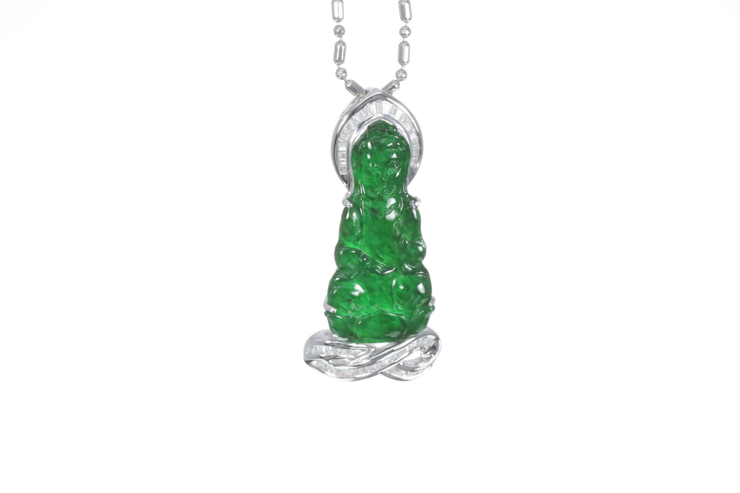 Jadeite Guan Yin