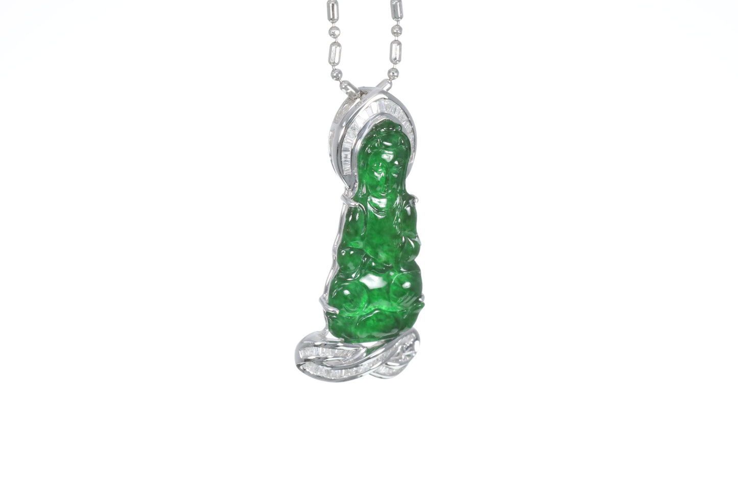 Jadeite Guan Yin