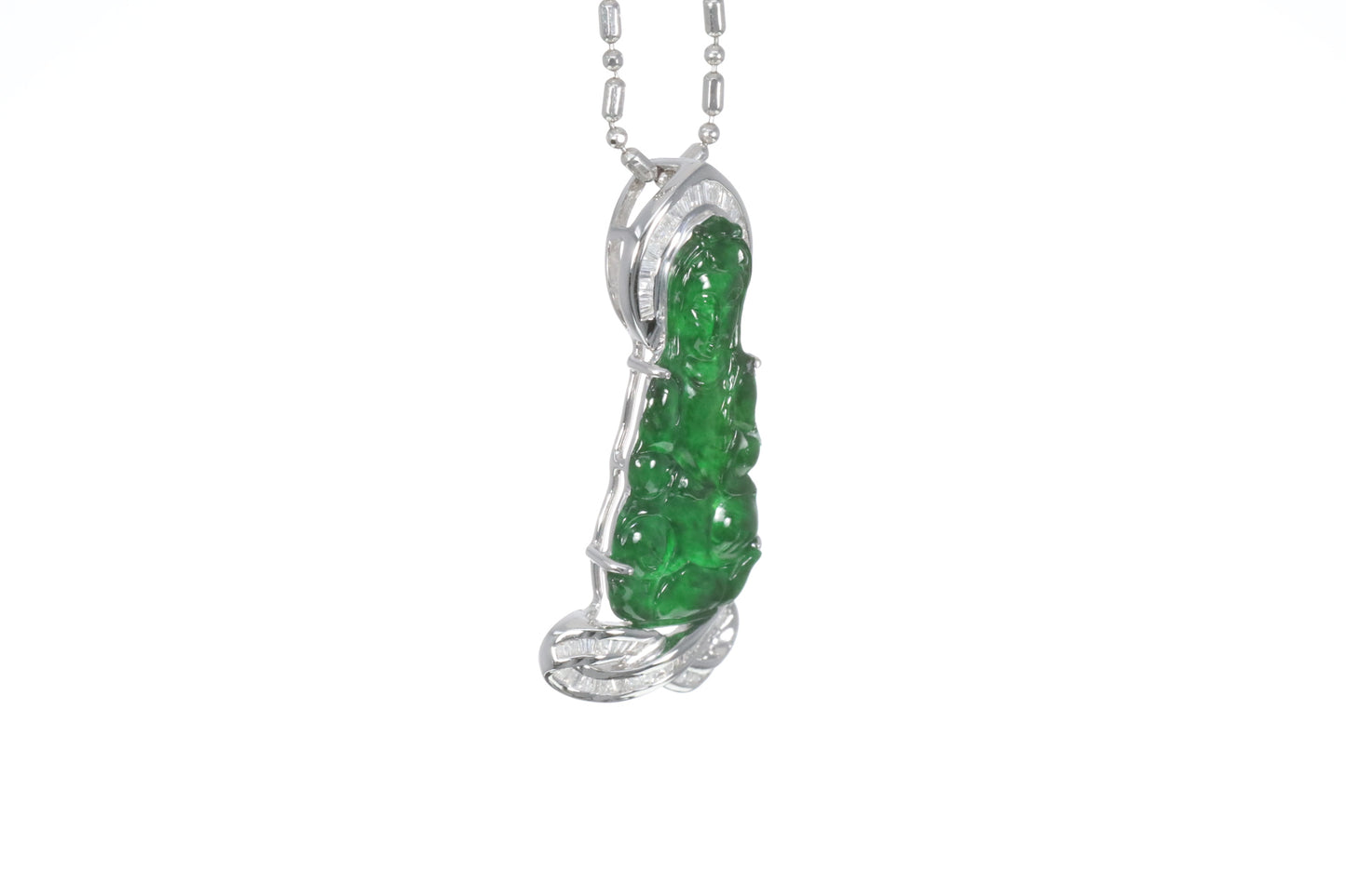 Jadeite Guan Yin