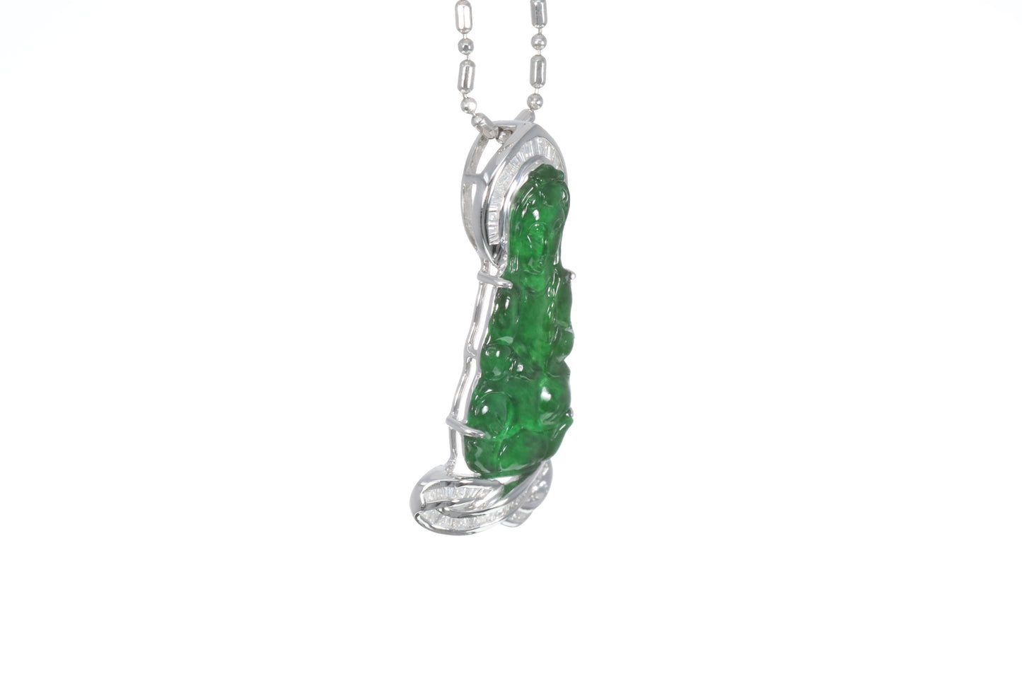 Jadeite Guan Yin
