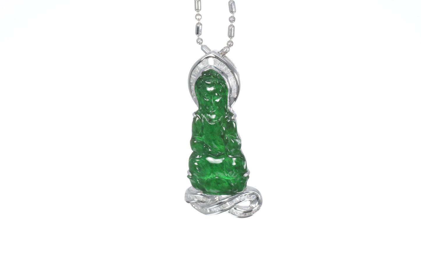 Jadeite Guan Yin