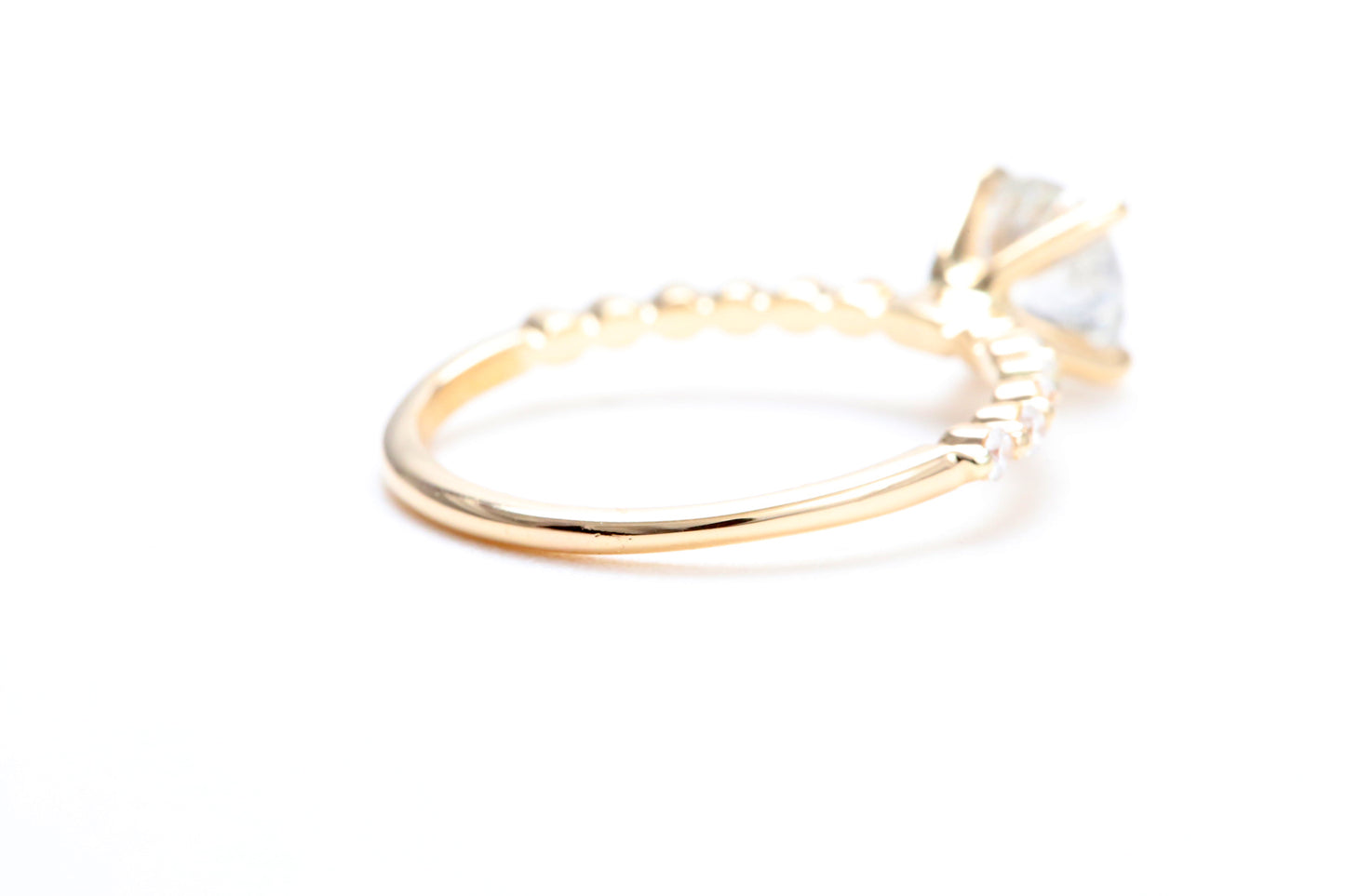 One Carat Engagement Ring 18K Rose Gold