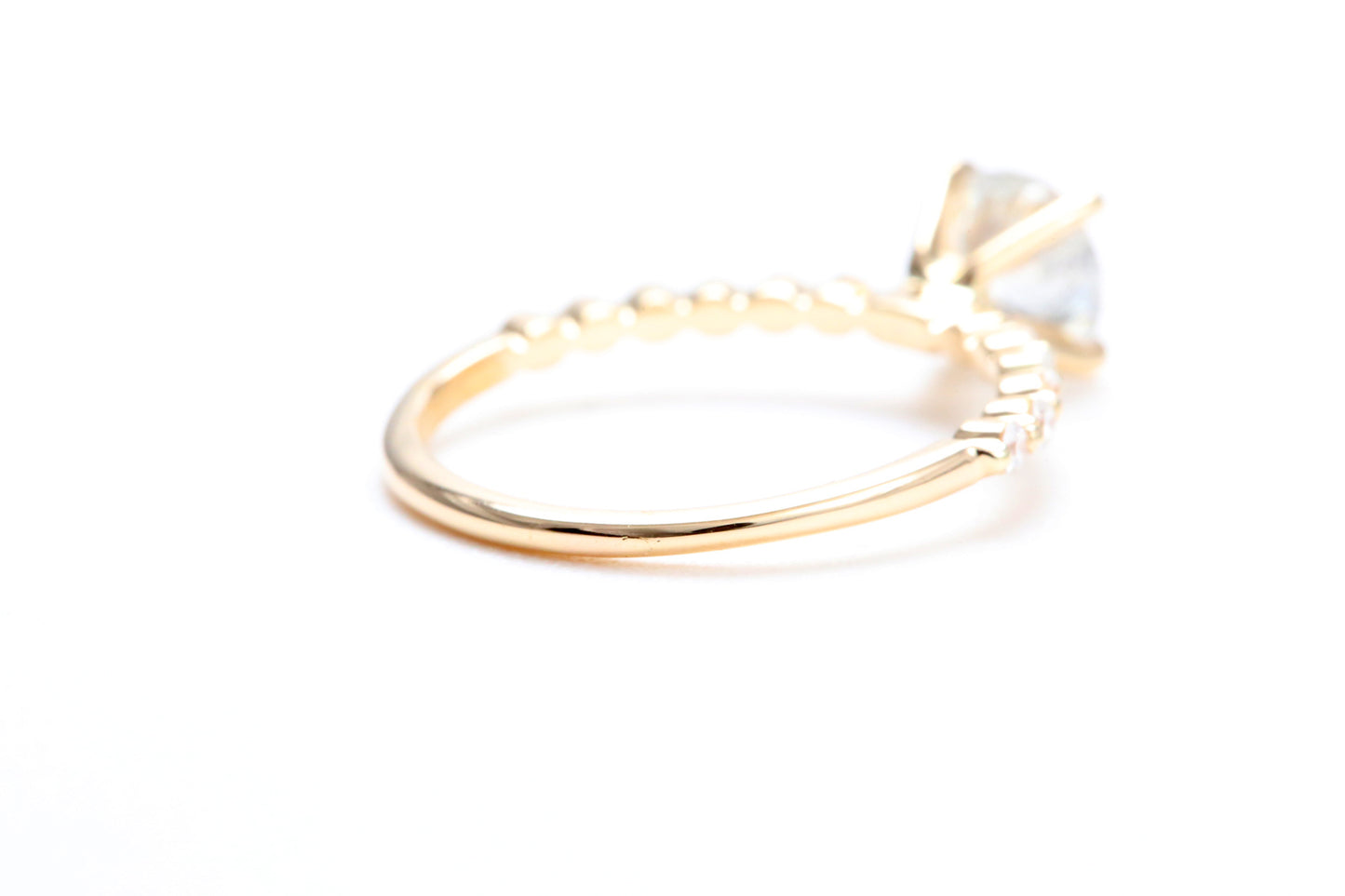 One Carat Engagement Ring 18K Rose Gold