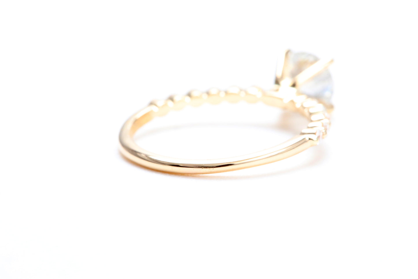 One Carat Engagement Ring 18K Rose Gold