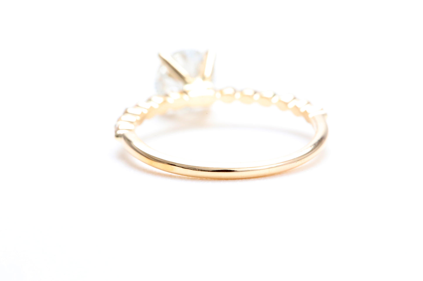 One Carat Engagement Ring 18K Rose Gold