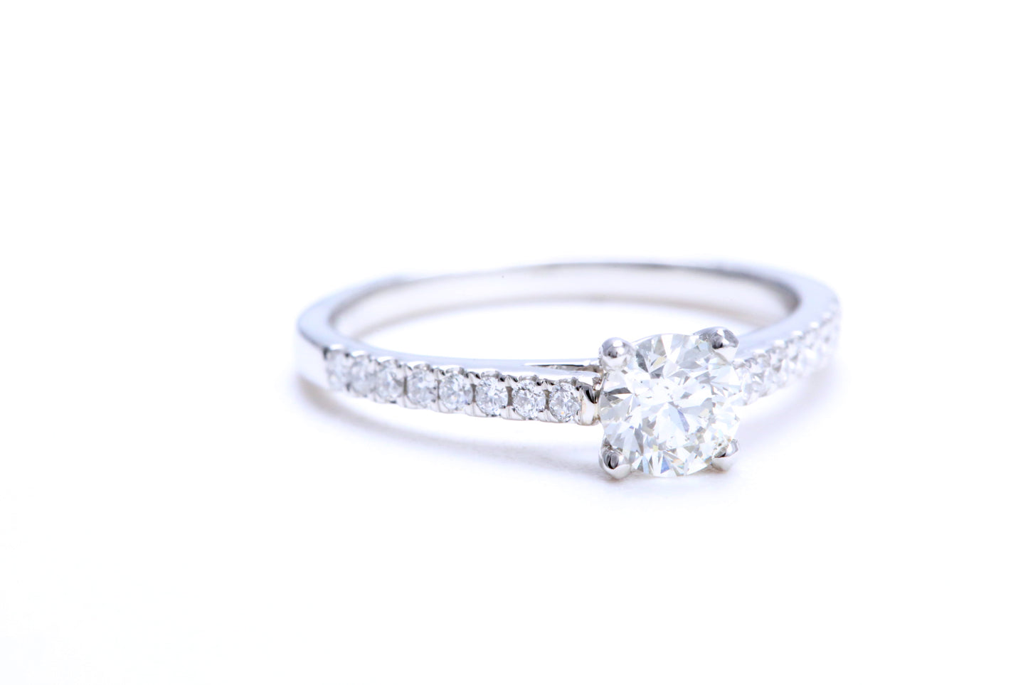 1/2 Carat Micro Pavé Engagement Ring