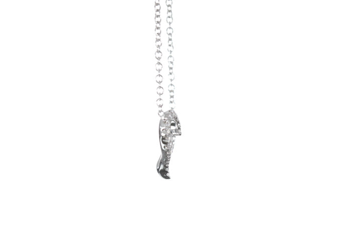 Open Heart Diamond Pendant