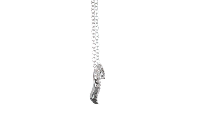 Open Heart Diamond Pendant