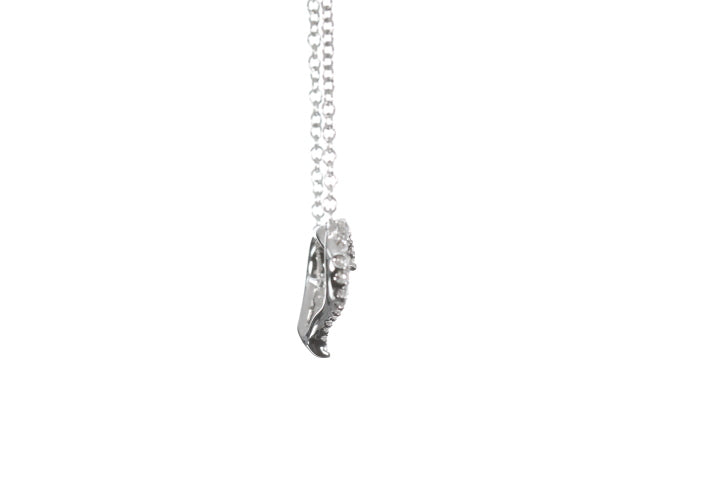 Open Heart Diamond Pendant