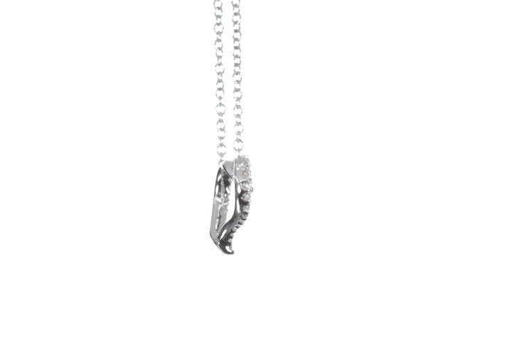 Open Heart Diamond Pendant