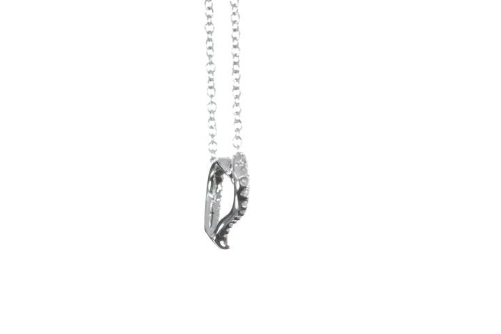 Open Heart Diamond Pendant