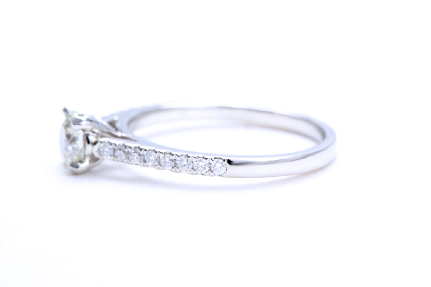 1/2 Carat Micro Pavé Engagement Ring