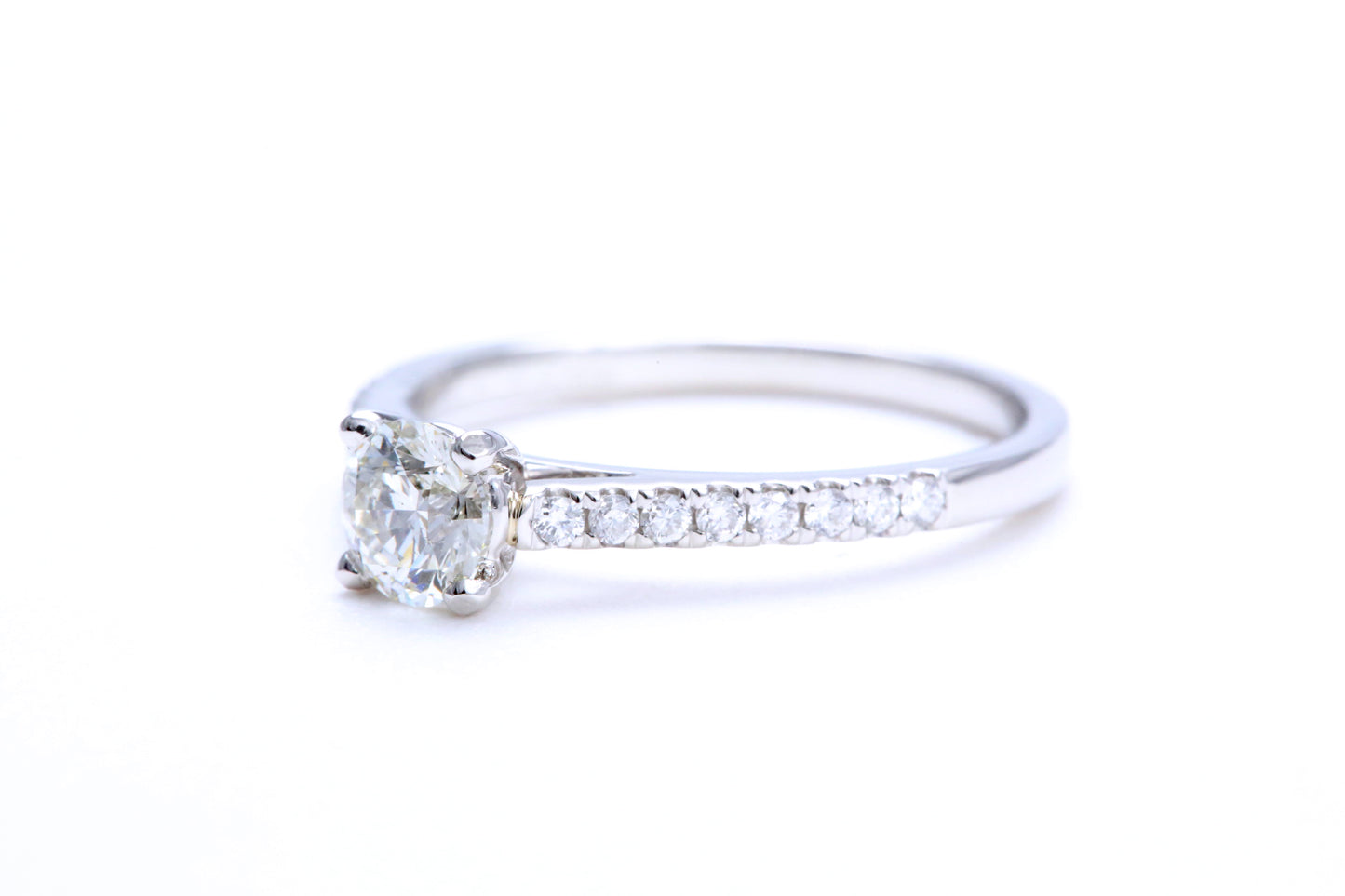 1/2 Carat Micro Pavé Engagement Ring