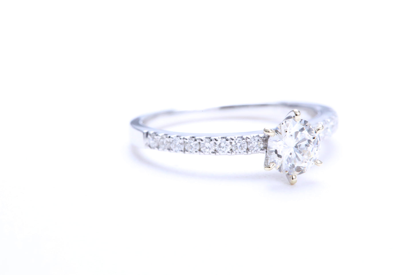 1/2 Carat Micro Pavé Engagement Ring