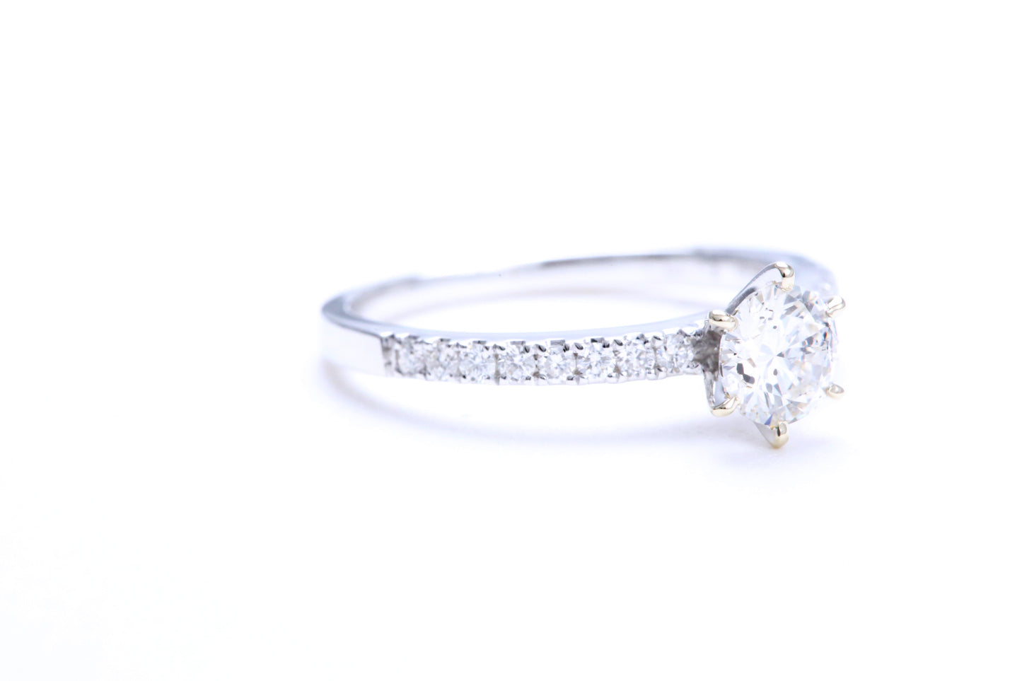 1/2 Carat Micro Pavé Engagement Ring