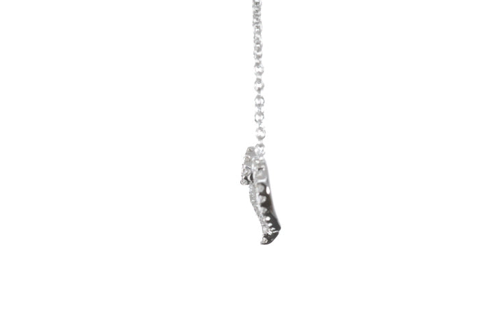 Open Heart Diamond Pendant