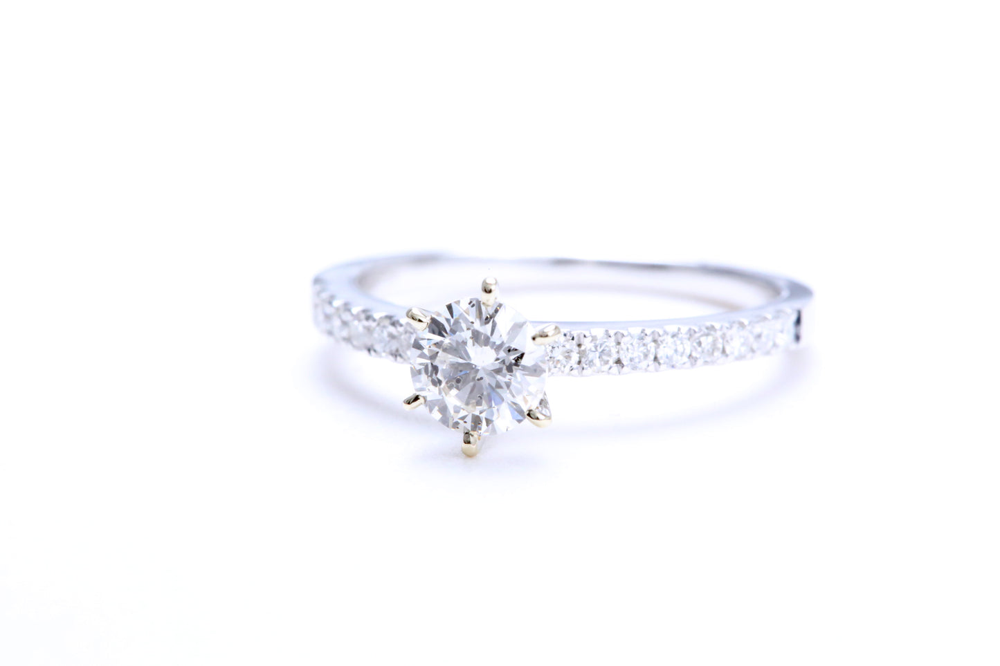 1/2 Carat Micro Pavé Engagement Ring