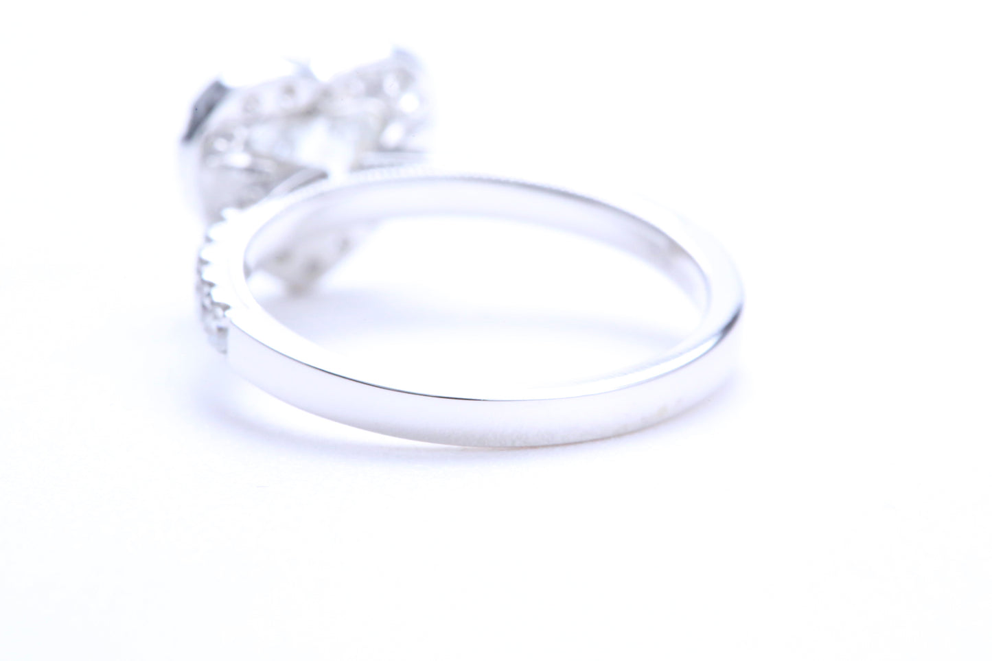 One Carat Heart Shaped Engagement Ring