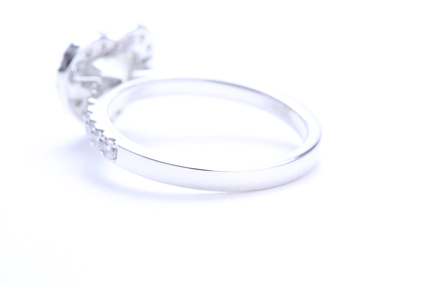 One Carat Heart Shaped Engagement Ring