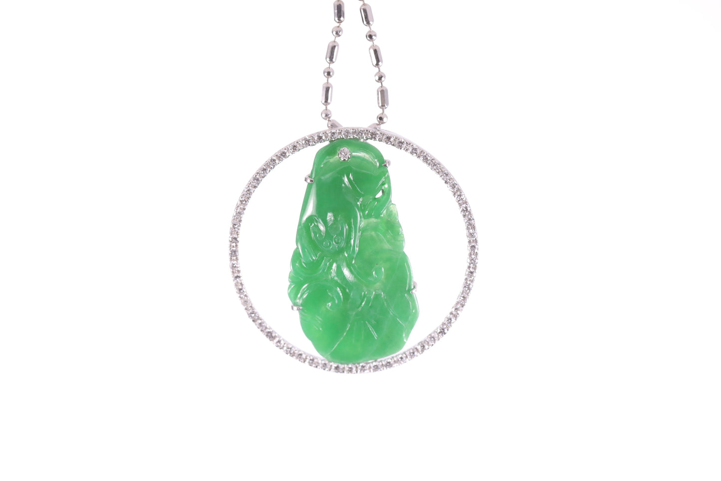 Jadeite Ru Yi Pendant