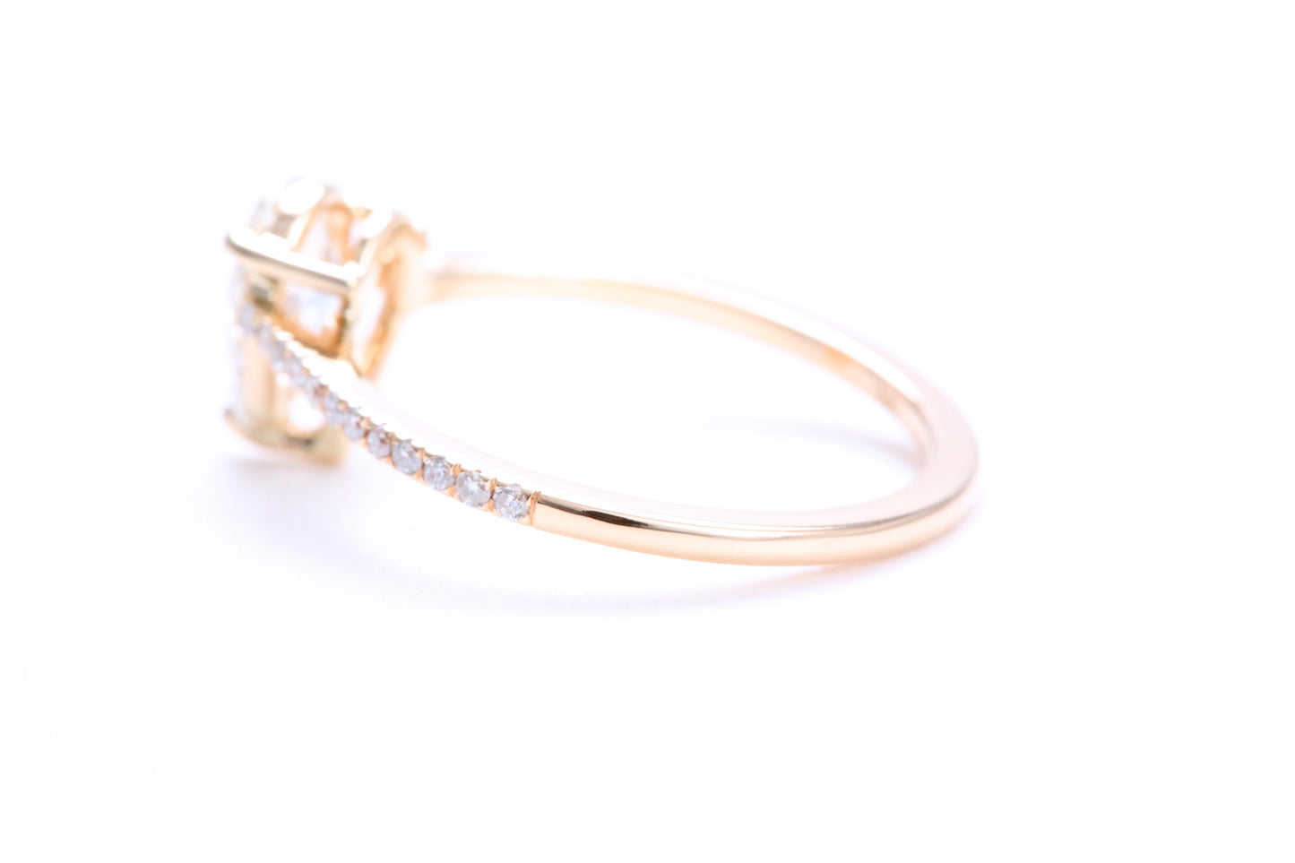 3/4 Carat Pear Shaped Engagement Ring