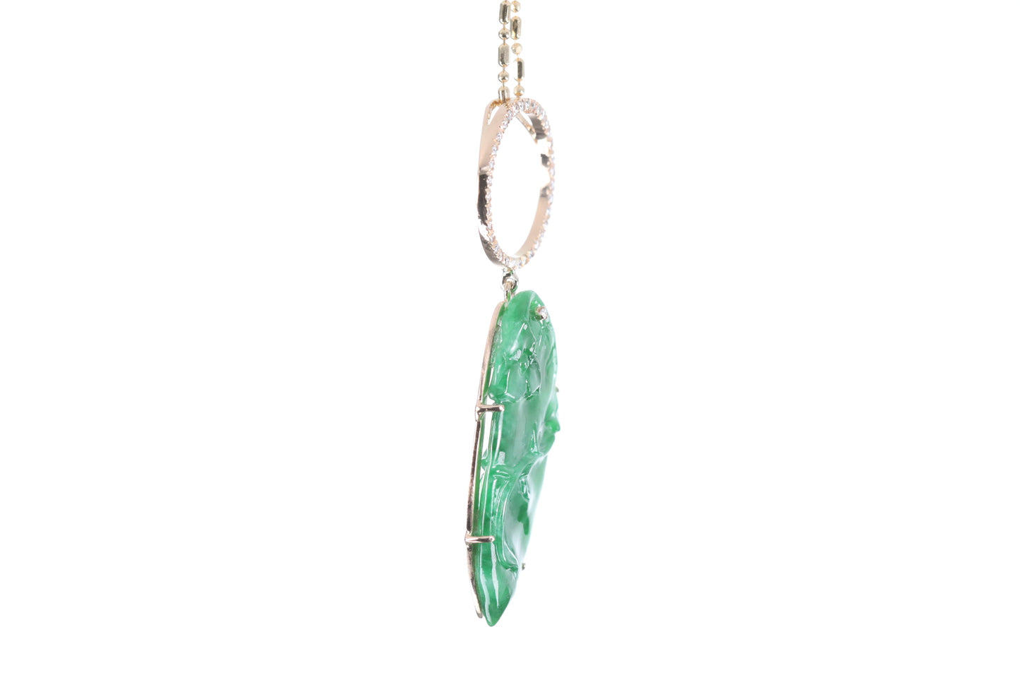 Jadeite Chili Pendant
