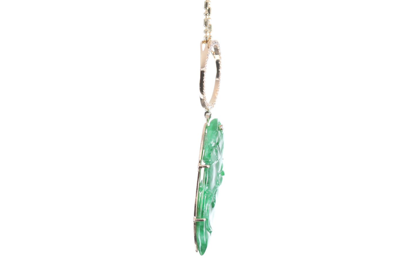 Jadeite Chili Pendant