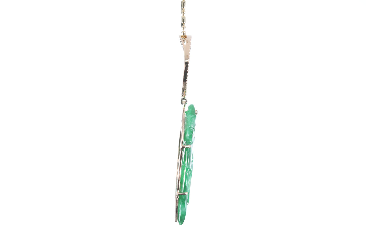Jadeite Chili Pendant