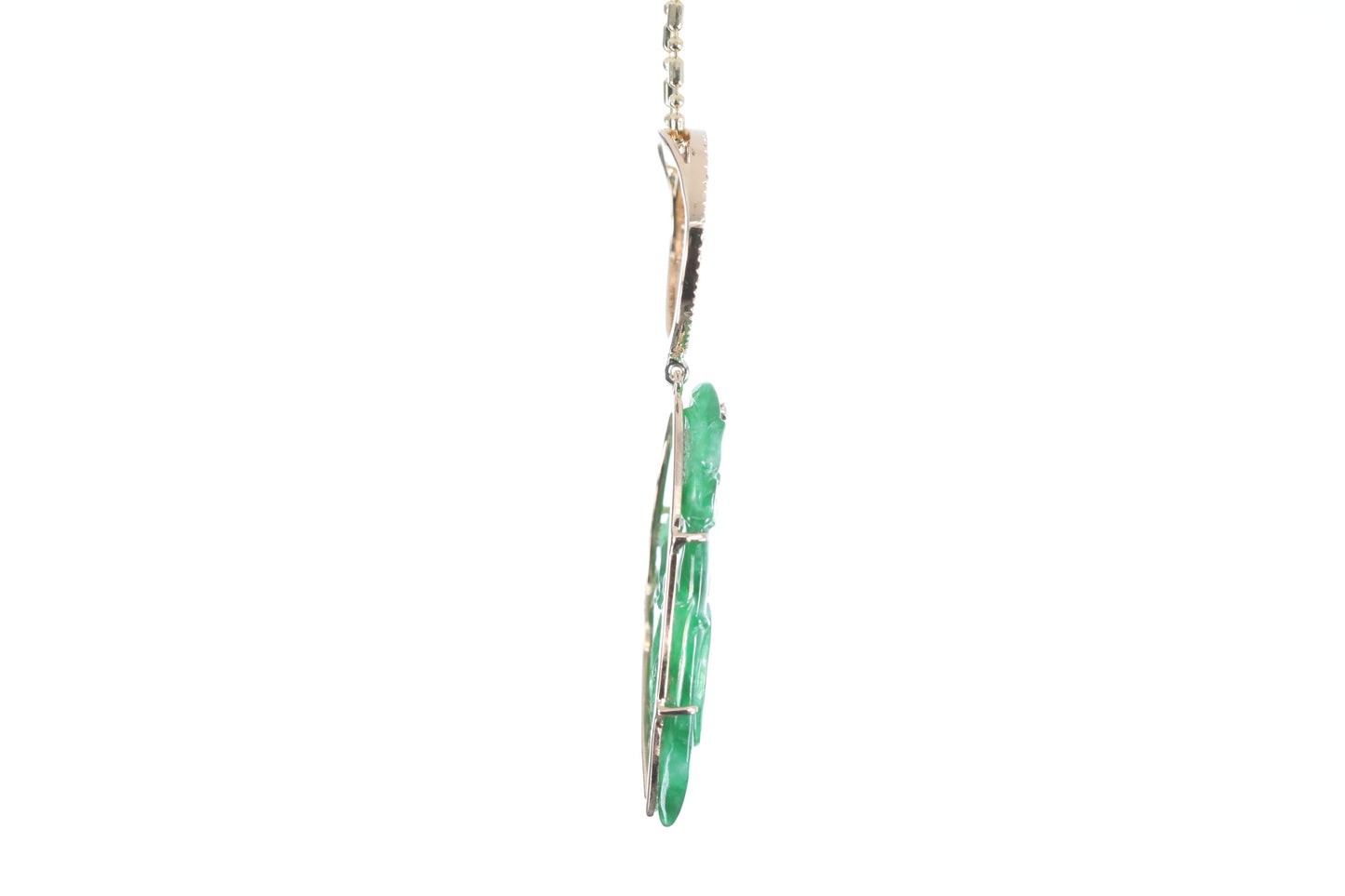 Jadeite Chili Pendant