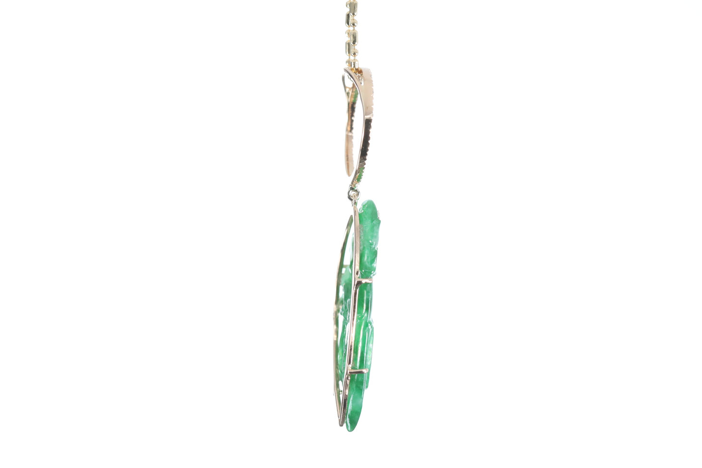 Jadeite Chili Pendant