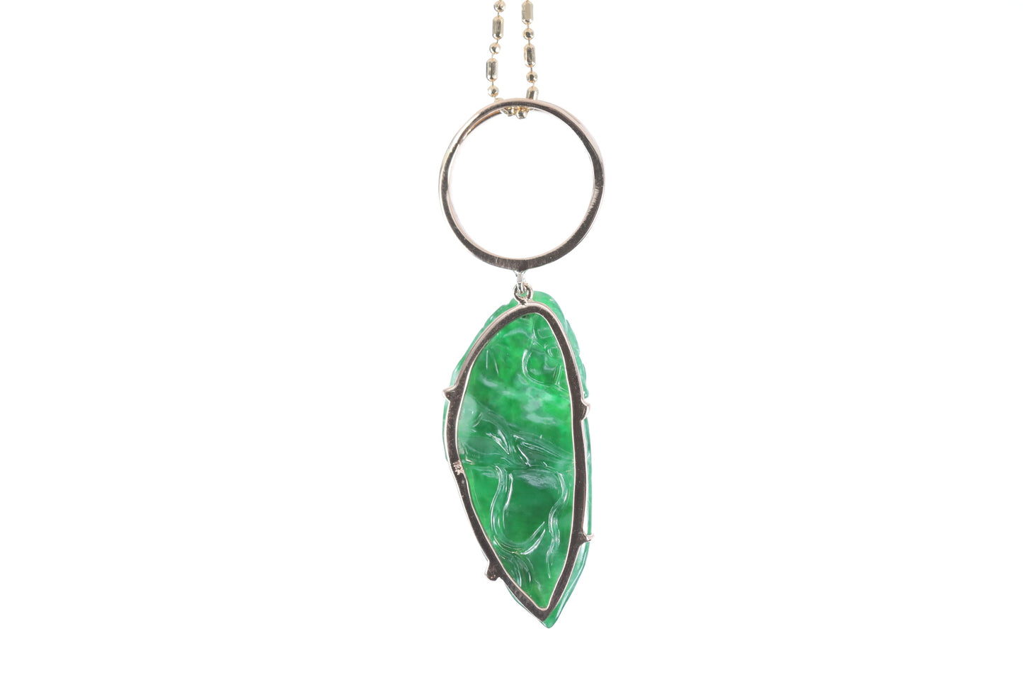 Jadeite Chili Pendant