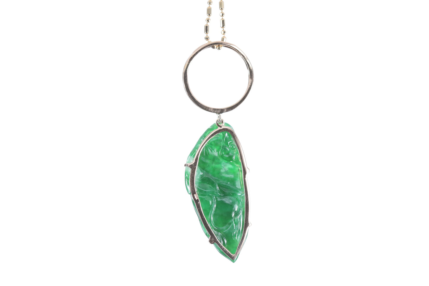 Jadeite Chili Pendant