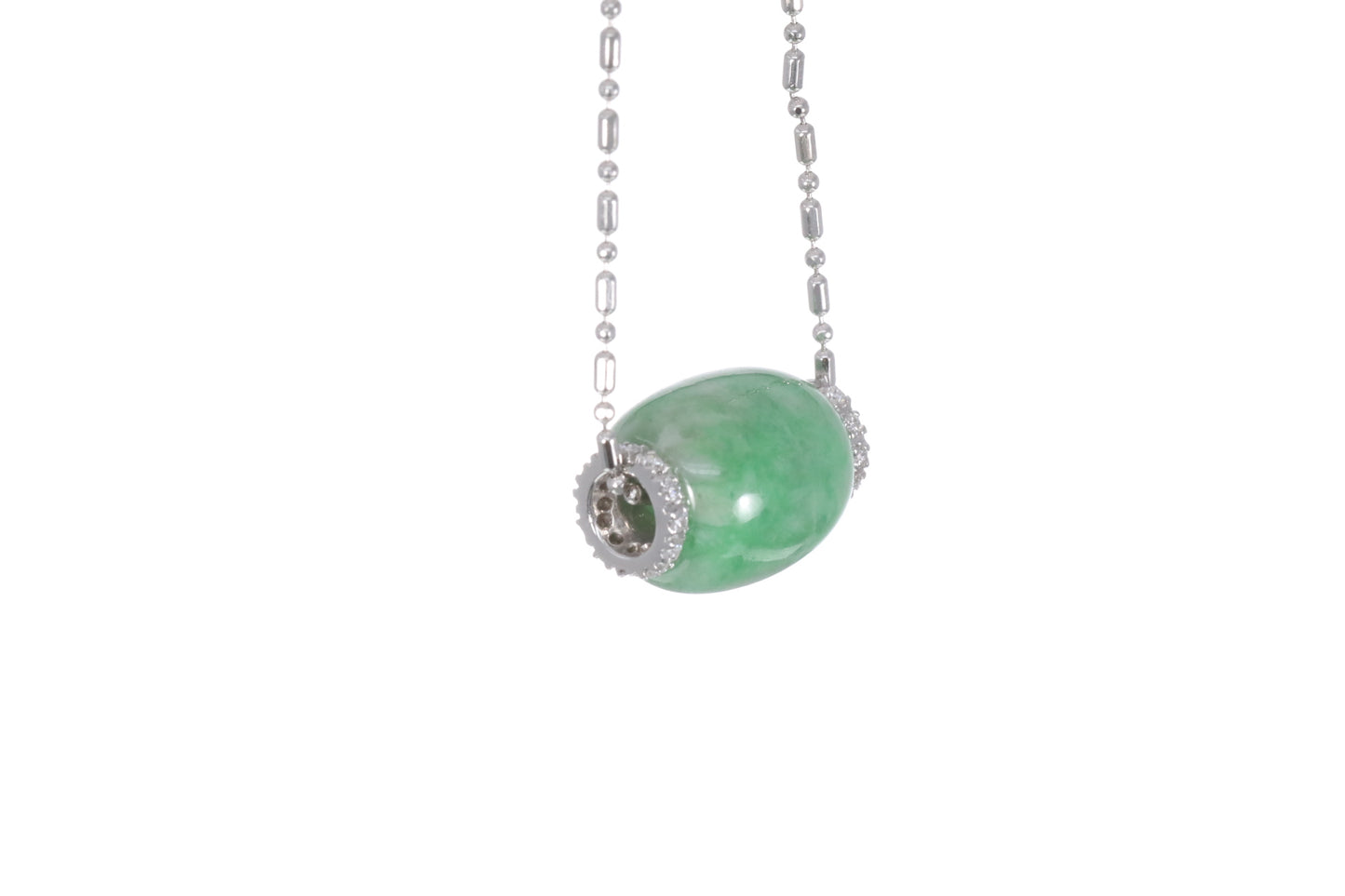 Jadeite Cylinder Pendant