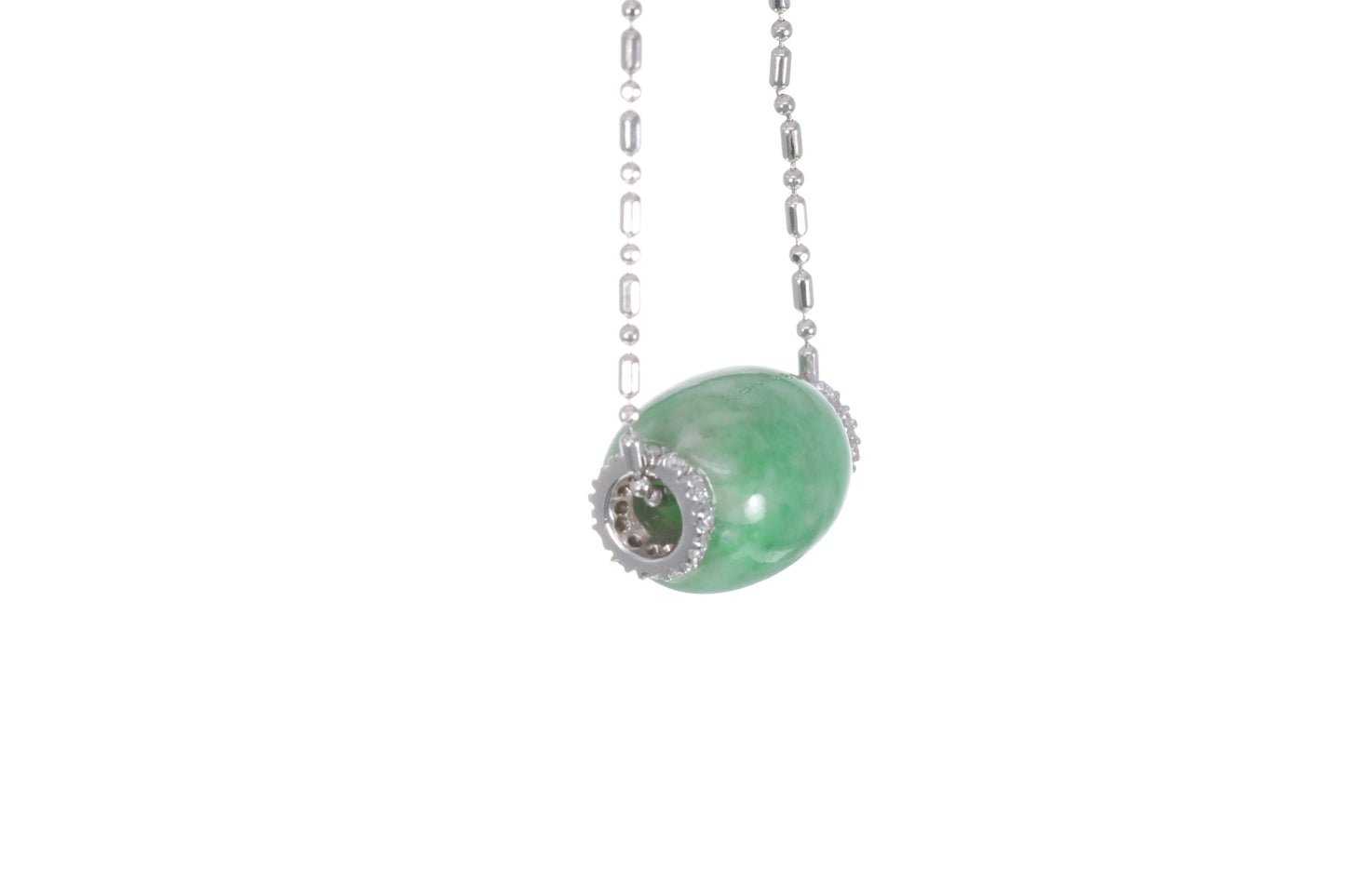 Jadeite Cylinder Pendant