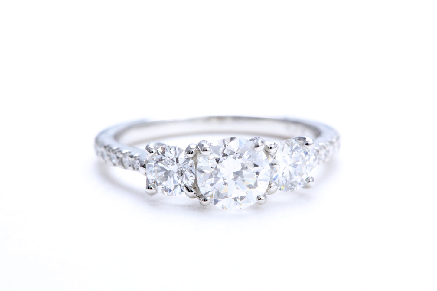 Three Stone Engagement Ring