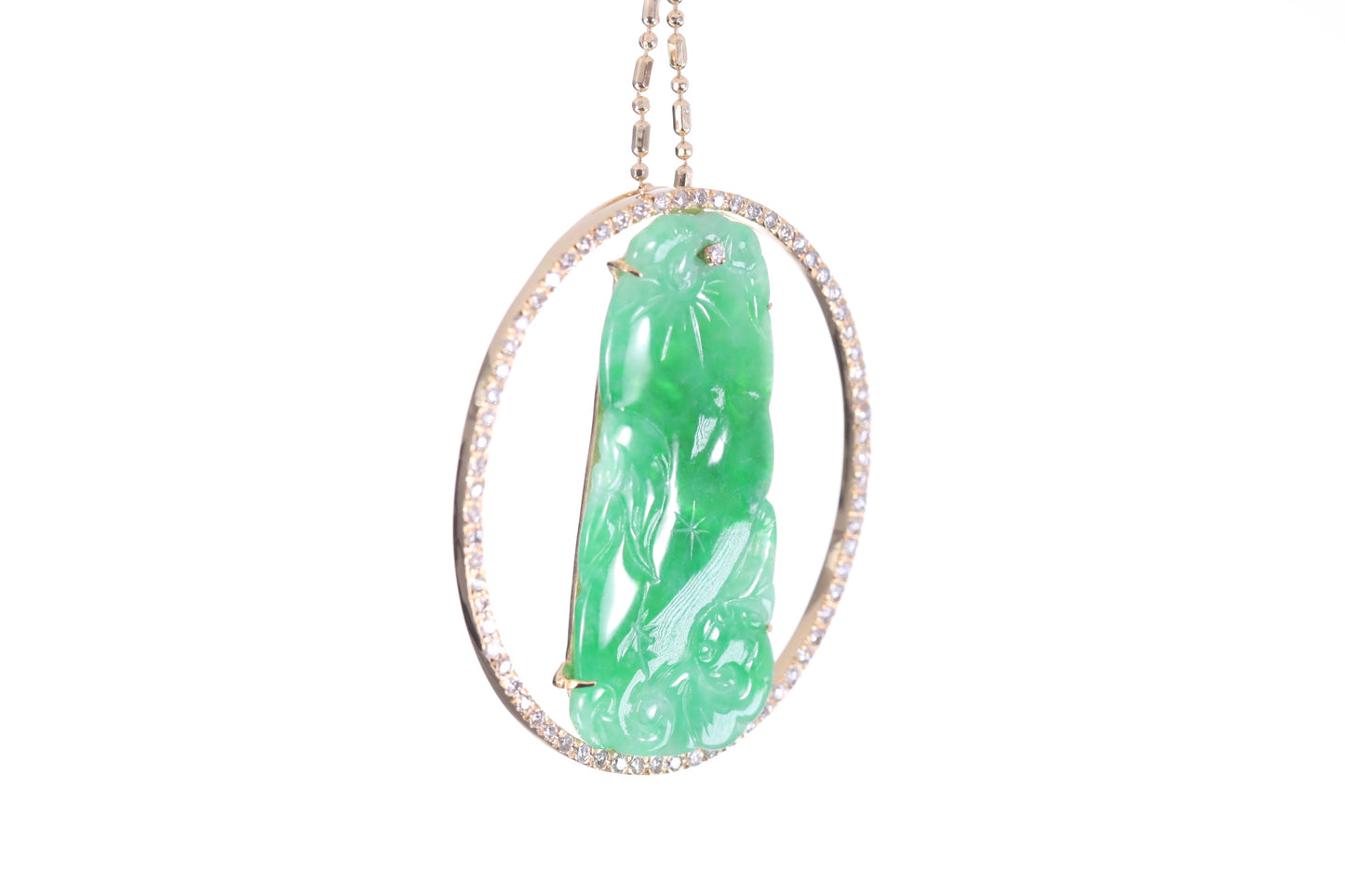 Jadeite Gourd Pendant