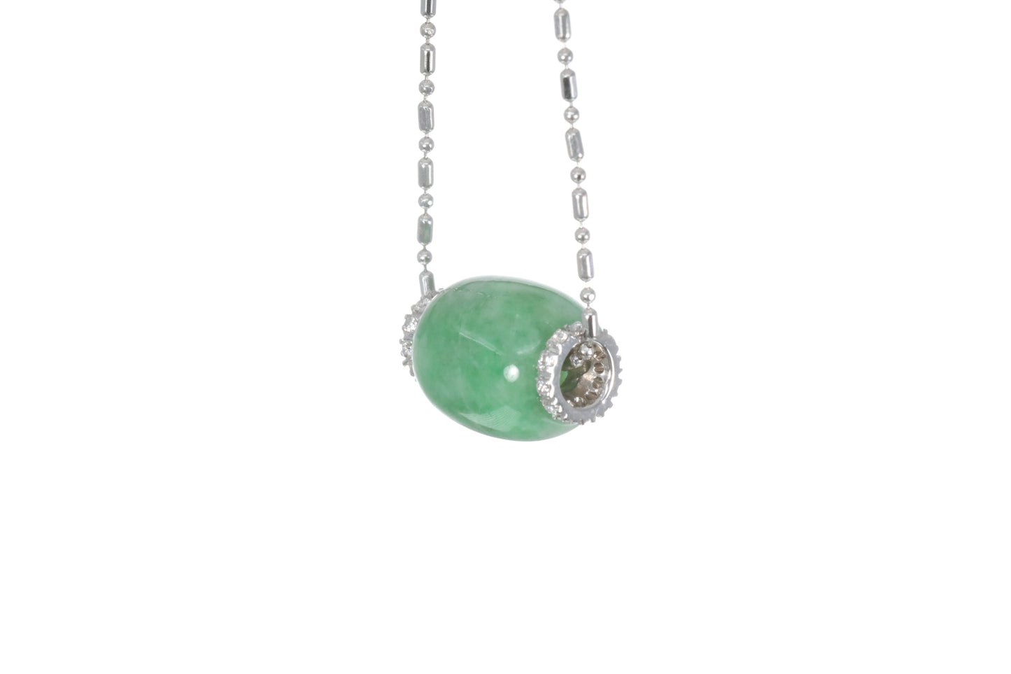 Jadeite Cylinder Pendant