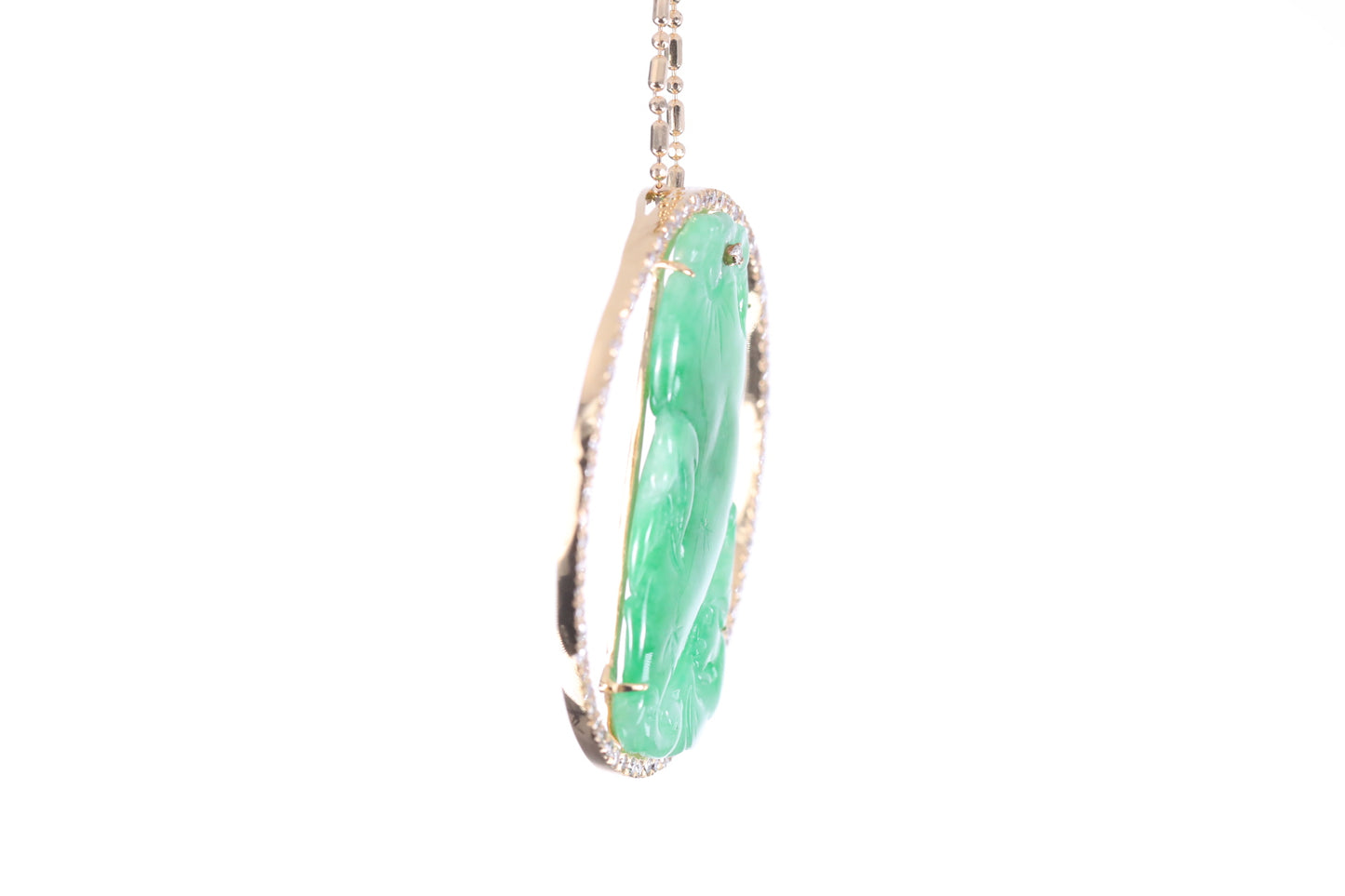 Jadeite Gourd Pendant