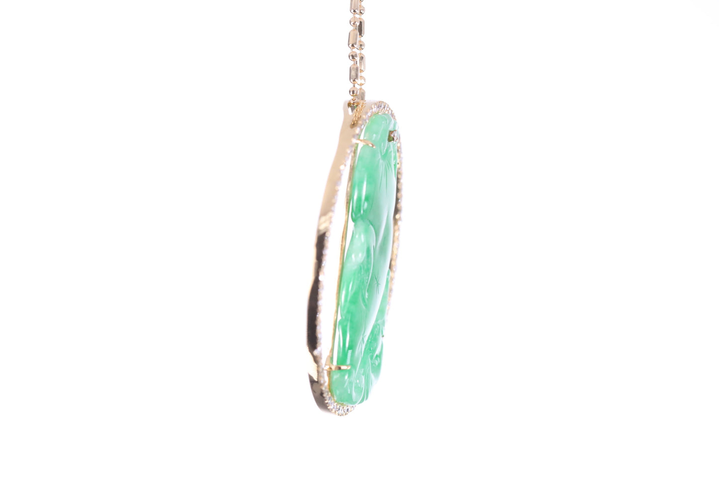 Jadeite Gourd Pendant