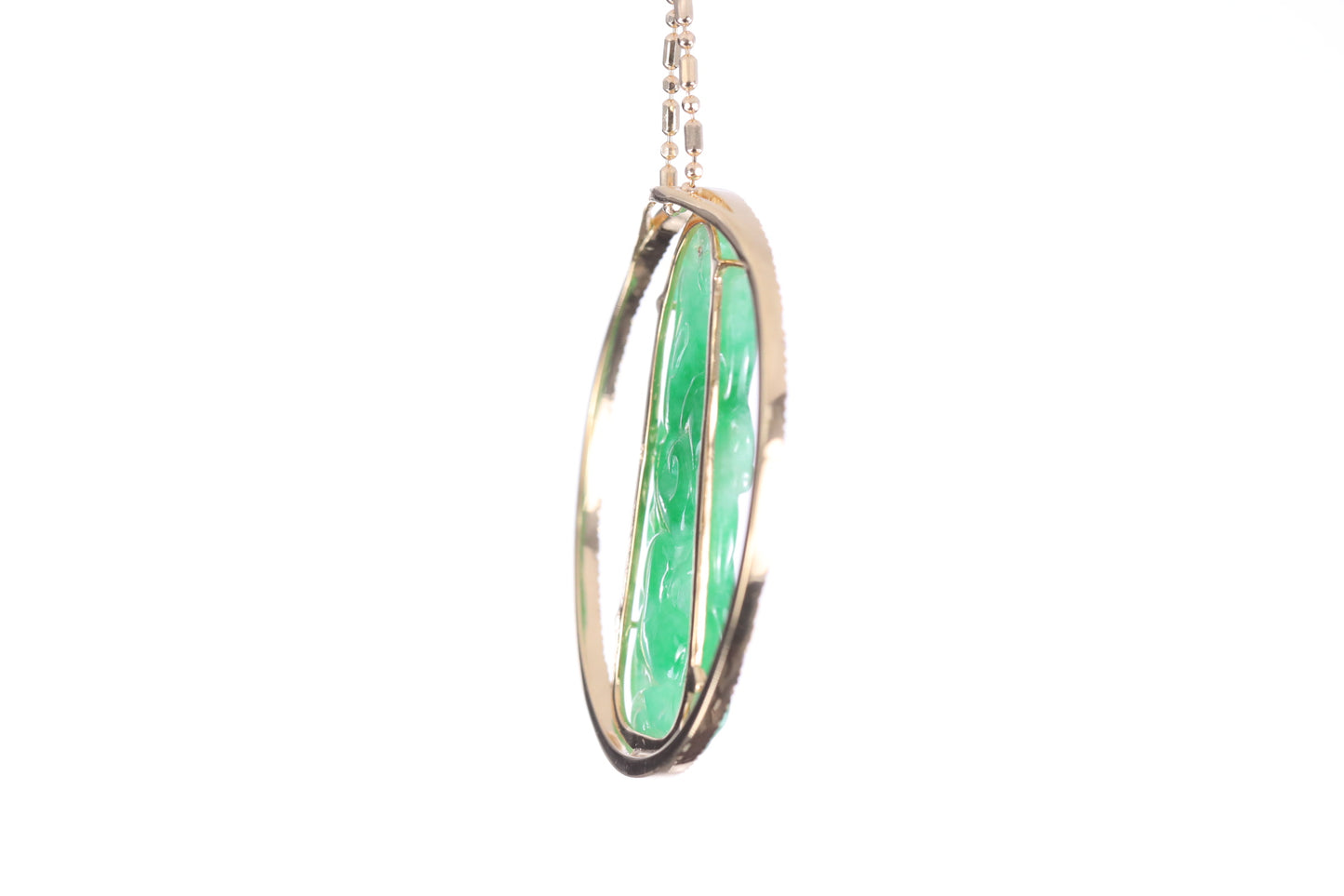 Jadeite Gourd Pendant