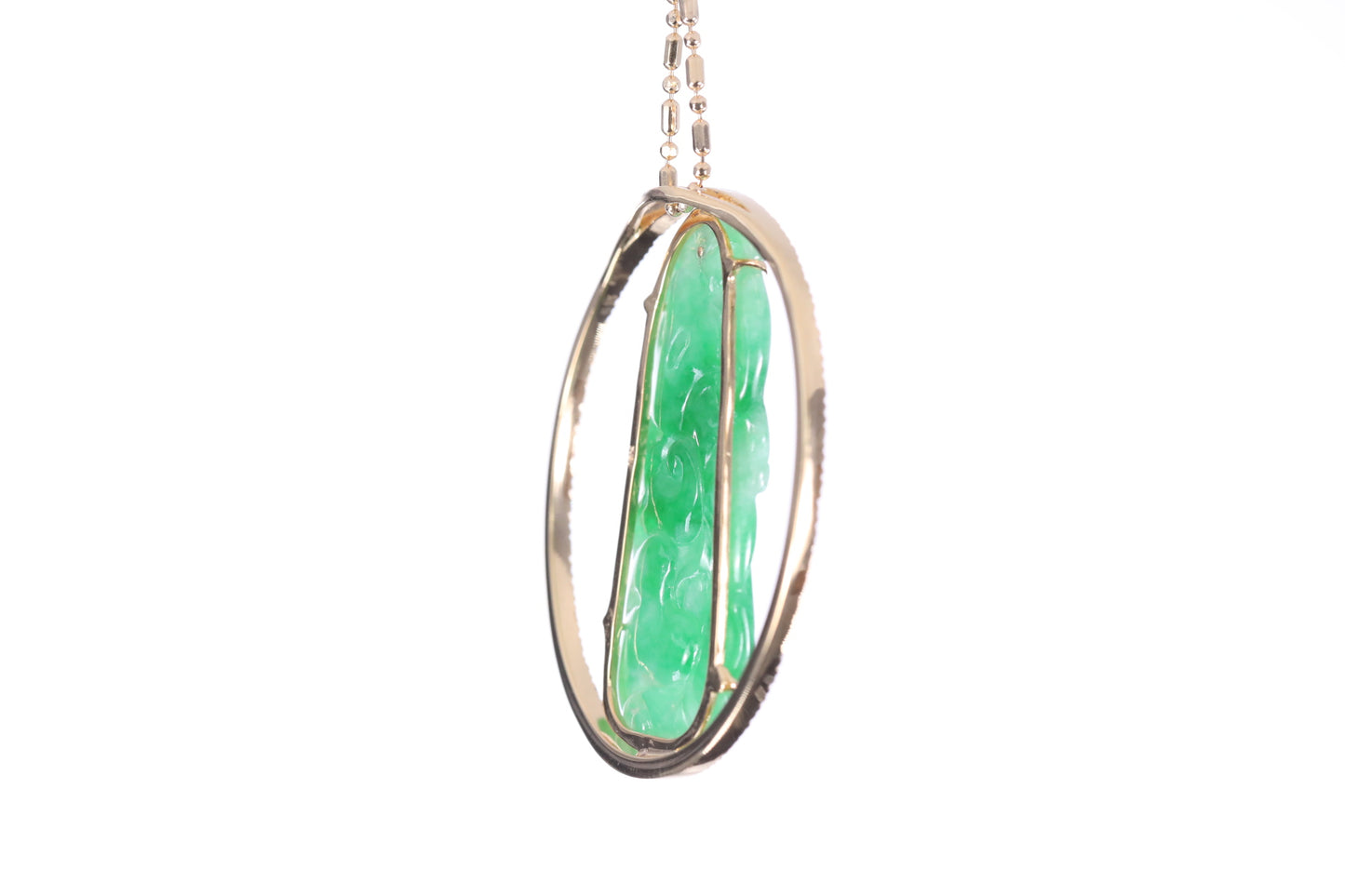 Jadeite Gourd Pendant