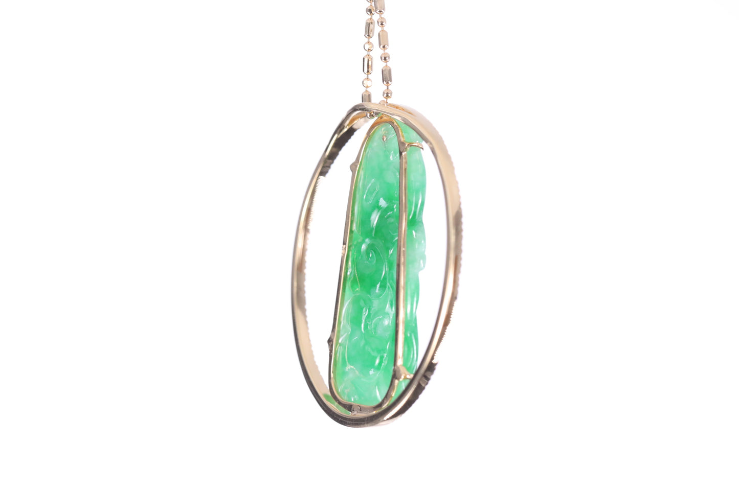 Jadeite Gourd Pendant