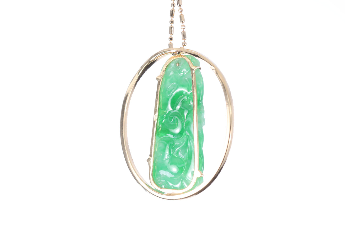 Jadeite Gourd Pendant