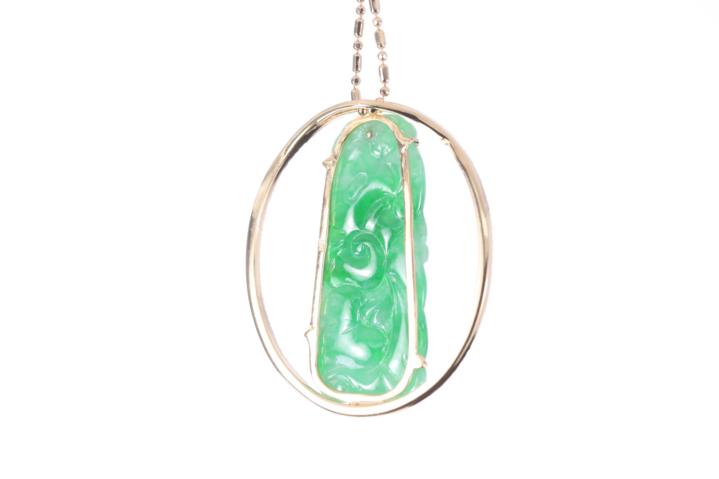 Jadeite Gourd Pendant