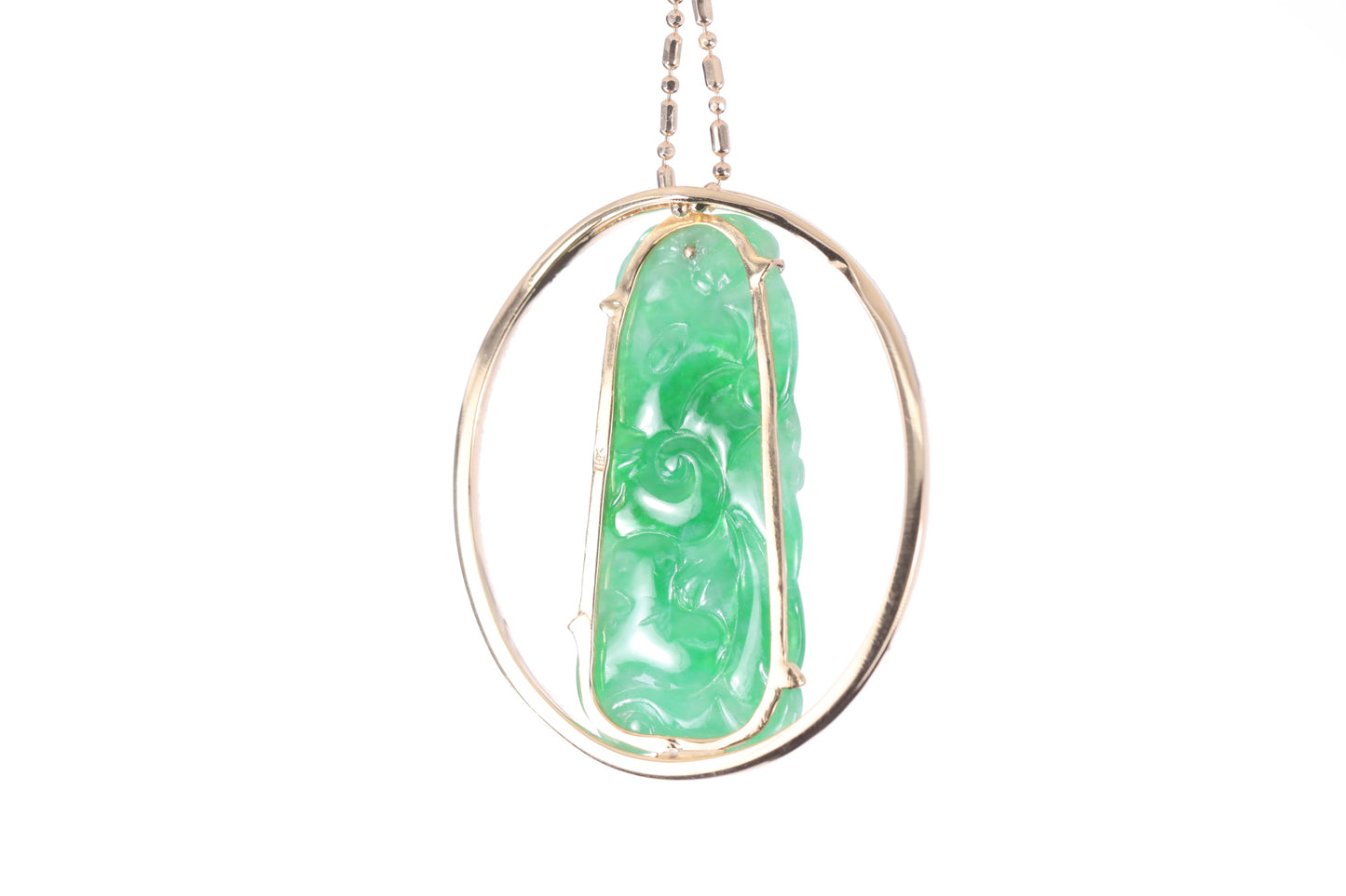 Jadeite Gourd Pendant