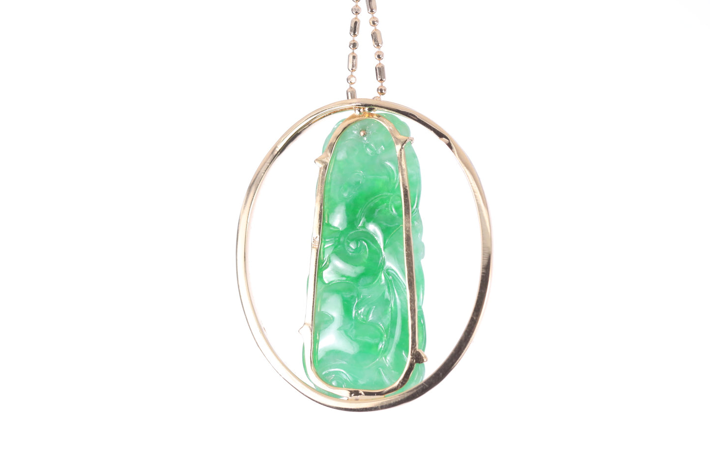 Jadeite Gourd Pendant