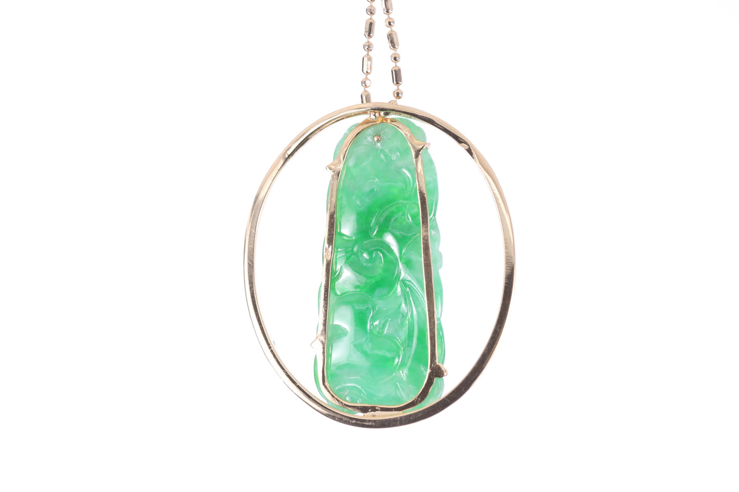 Jadeite Gourd Pendant